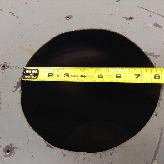 Used METAL FABRICATOR Hopper w/ Lid HOPPER835 #74835