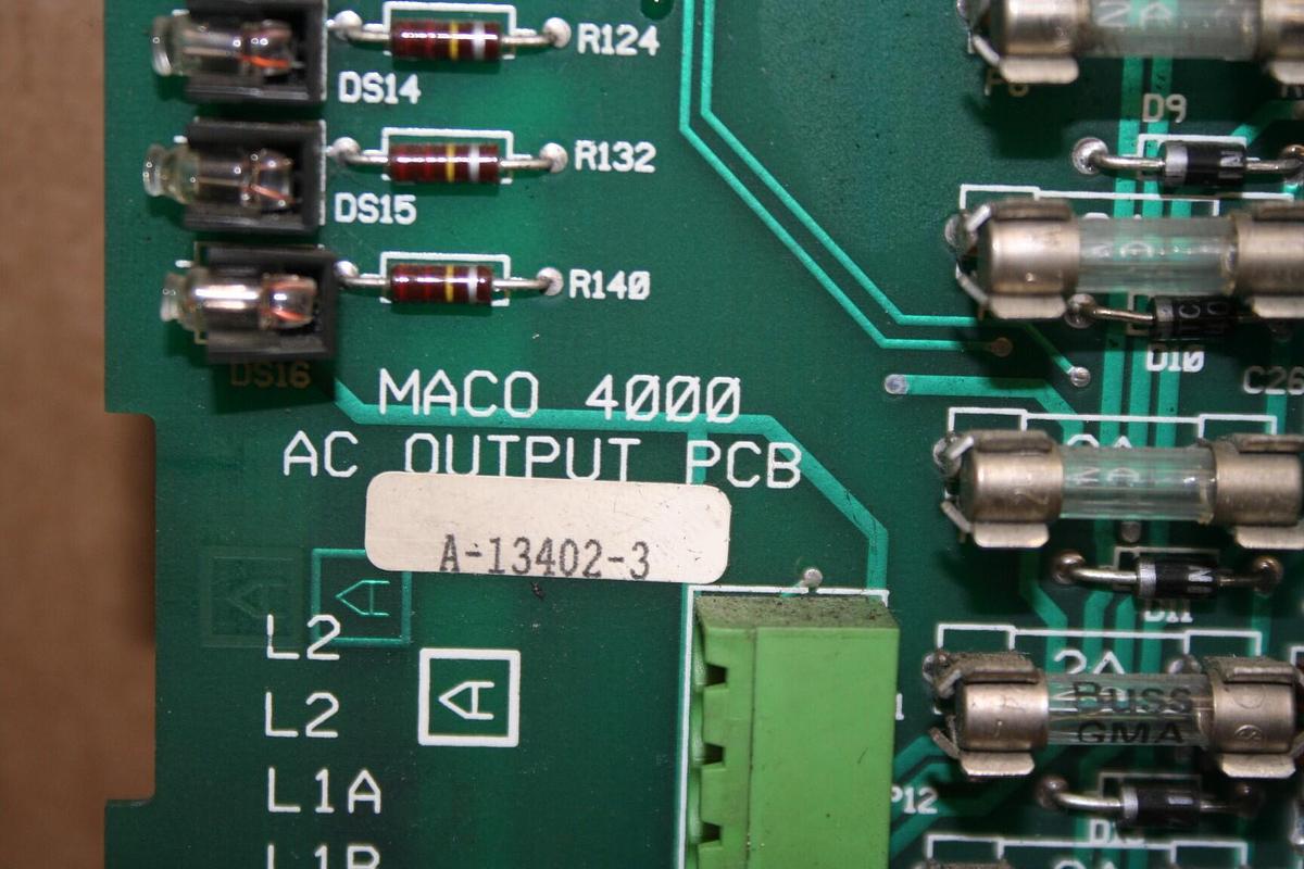 Used BARBER COLMAN AC Output Circuit Board A-13402-3 USED