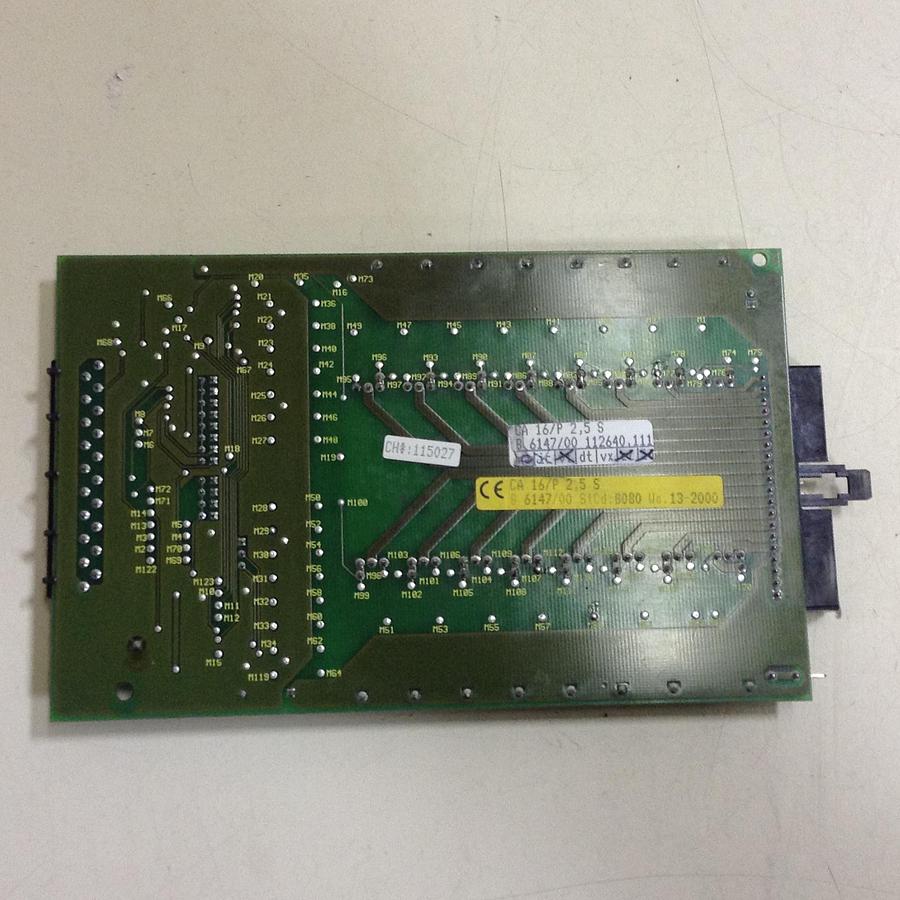 Used BACHMANN ELECTRONIC Output Card CA16/P2.5S  E06149/00 USED