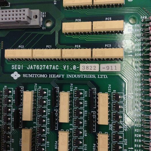 Used SUMITOMO Circuit Board JA762747AC #72153