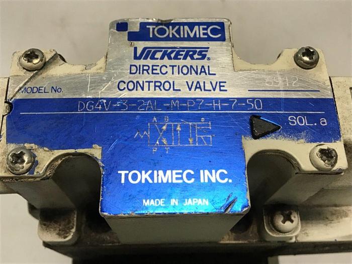 Used TOKIMEC Valve EPCG2-01-70-11 Used