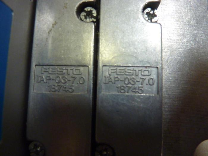 Used FESTO Control Block / Valve Terminal IFB13-03 Used