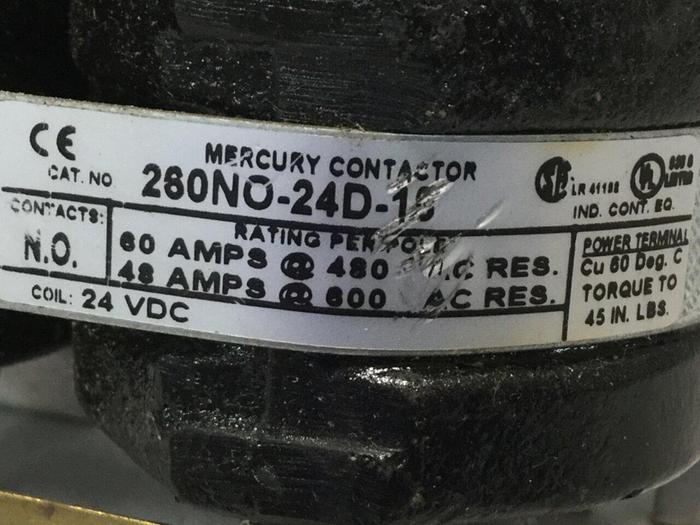 Used MDI 260NO-24D-18 Contactor Relay USED