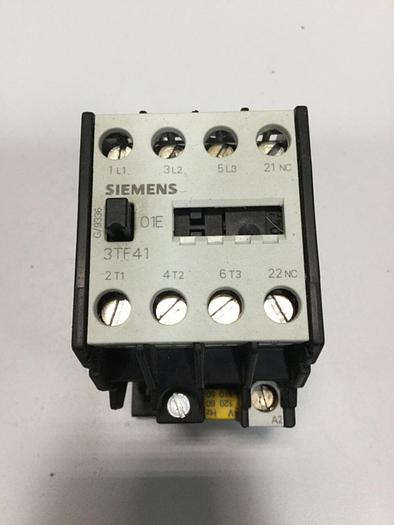 Used SIEMENS Contactor 3TF4101-0A #103639