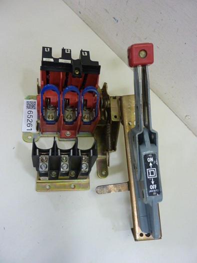 Used SQUARE D Disconnect Switch 9422-TC-3 #65261