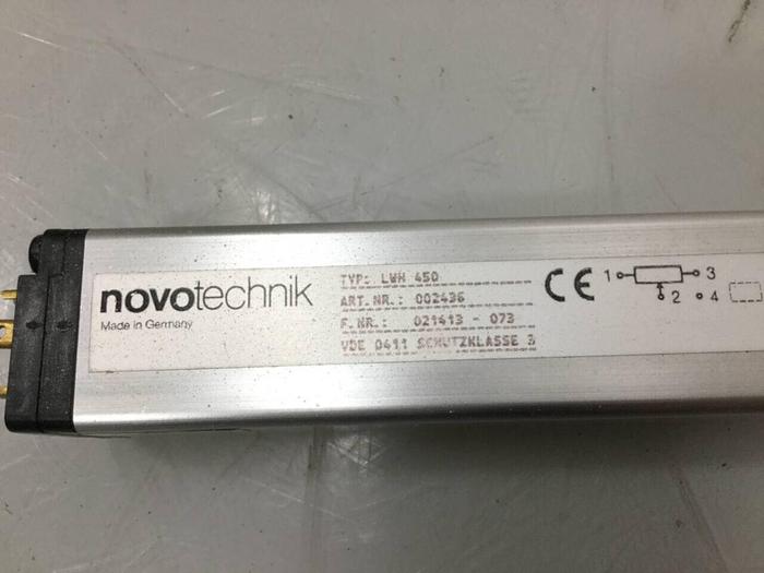 Used NOVOTECHNIK Linear Transducer LWH450 #97533