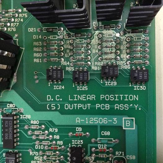 Used BARBER COLMAN Circuit Board A-12506-3 #78771