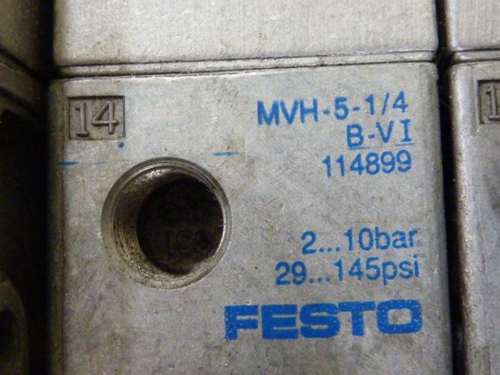 Used FESTO Control Block / Valve Terminal IFB8-02 #52845
