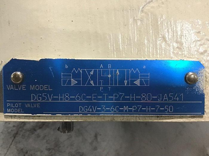 Used VICKERS Valve DG5V-H8-6C-E-T-P7-H-80-JA541 #142156