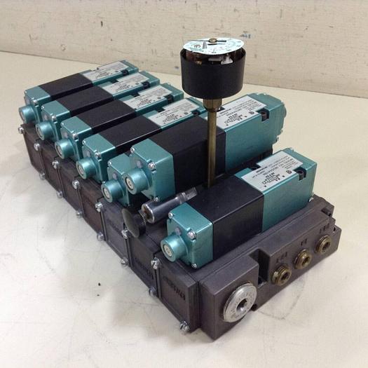 Used NUMATICS Control Block w/ Valves 082SA415M #80012