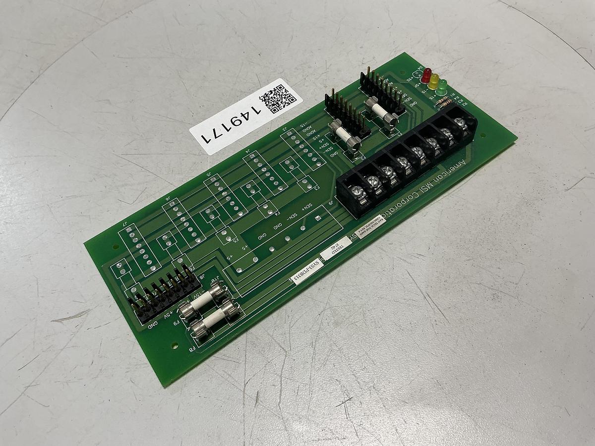Used AMERICAN MSI CORPORATION SYS3-PDB313