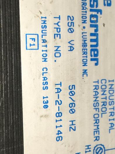 Used ACME TRANSFORMER 250 VA Transformer TA-2-81146 #109560