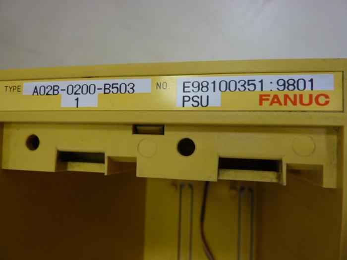 Used FANUC 3 Position Rack A02B-0200-B503 #60600