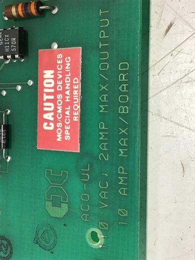 Used CINCINNATI MILACRON Output Board 3-531-3563A #62733