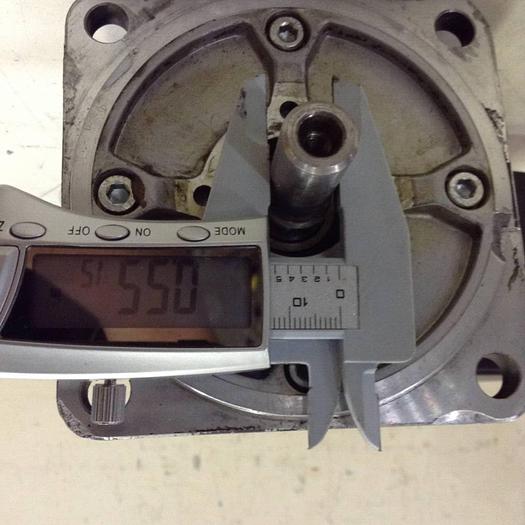 Used INDRAMAT Permanent Magnet Motor MAC063B-0-JS-4-C/095-A-0/WI634LX #89332