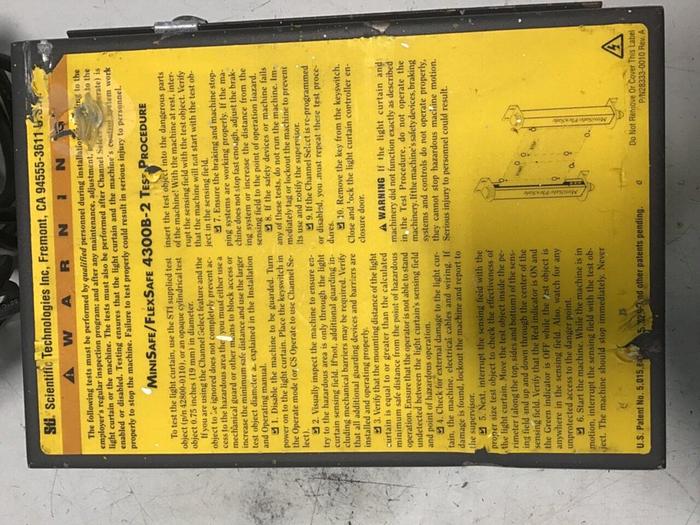 Used STI Safety Control Box 28333-0010 #140628