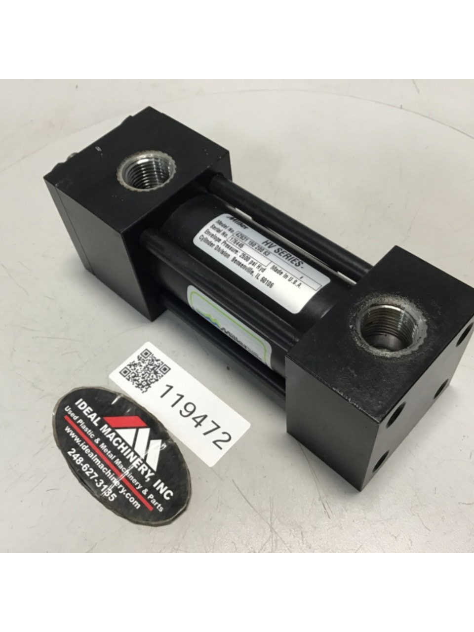 Used MILLER FLUID POWER Cylinder 4Z63115020063 USED