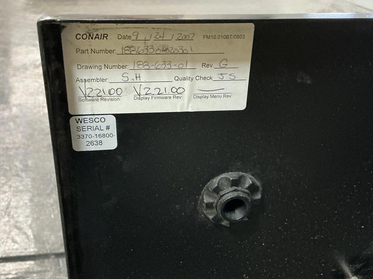 Used CONAIR FRANKLIN W100 Desiccant Dryer USED #151635