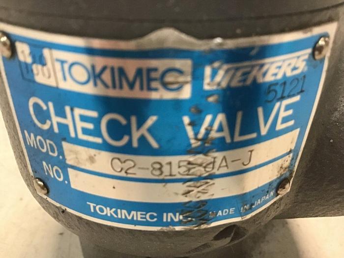 Used VICKERS Check Valve C2815JAJ Used