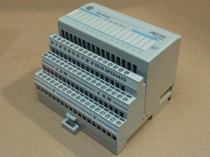 Used ALLEN BRADLEY Input Module 1794-IB16 SER A #33243