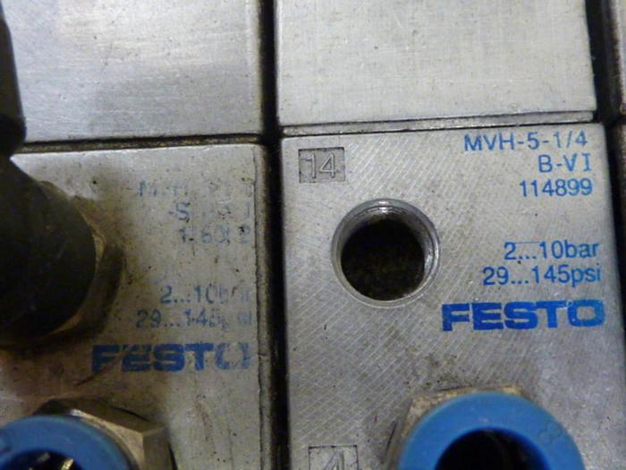 Used FESTO Control Block / Valve Terminal IFB8-02 #52838