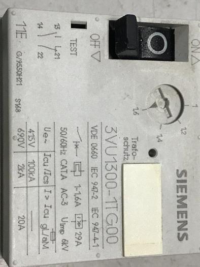 Used SIEMENS Starter 3VU1300-1TG00 #119671