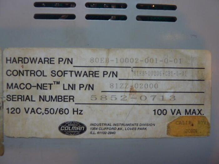 Used BARBER COLMAN Module 80EB-10002-001-0-01 Used