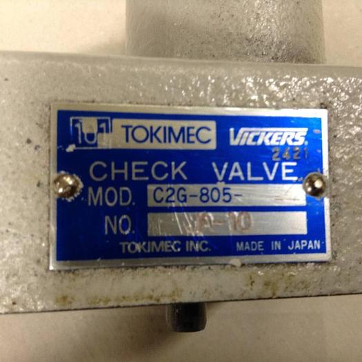 Used VICKERS Check Valve C2G805 #70718