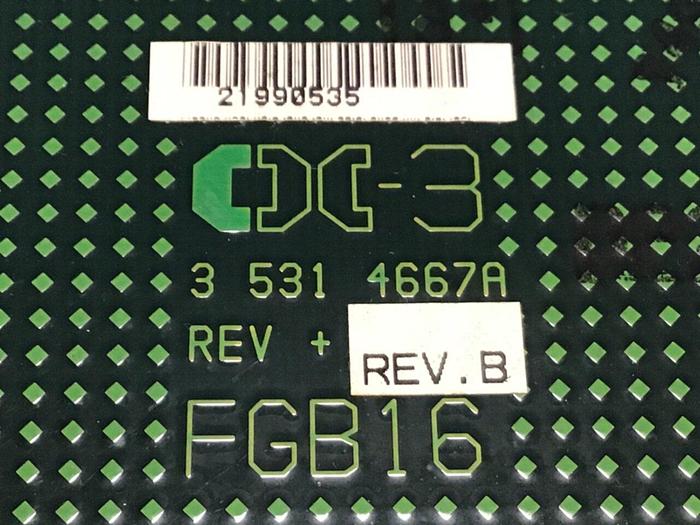 Used CINCINNATI MILACRON Main Board Backplane 3-531-4667B Used