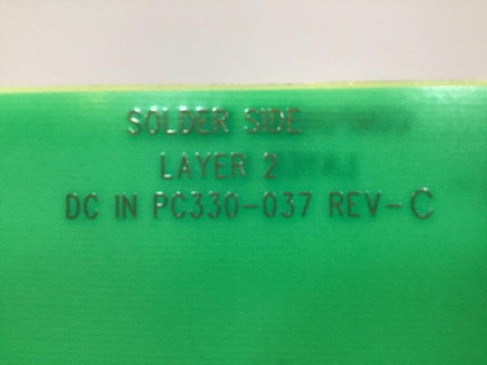 Used VAN DORN DC Input Board 330037 PC330-037 Used