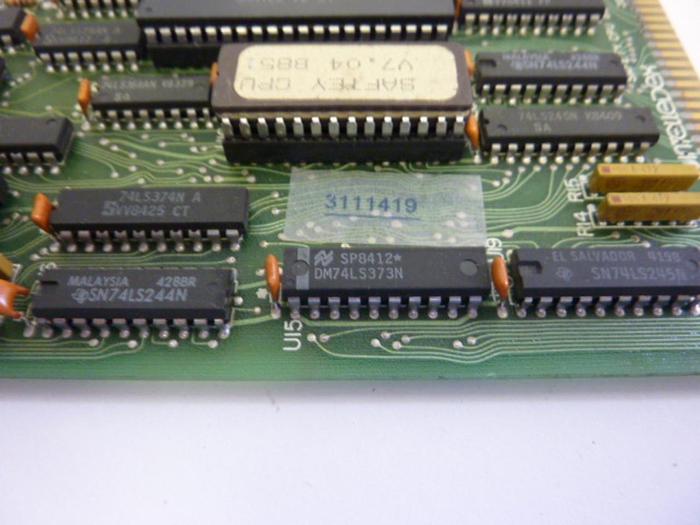 INTELLEDEX CPU Board 319010 Used