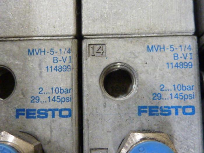 Used FESTO Control Block / Valve Terminal IFB8-02 #52822