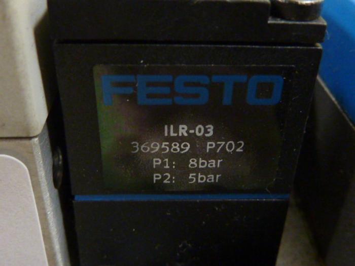 Used FESTO Control Block w/ Valves IFB8-03 #52789