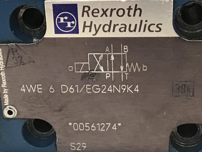 Used REXROTH Valve 4WE6D61EG24N9K4 USED