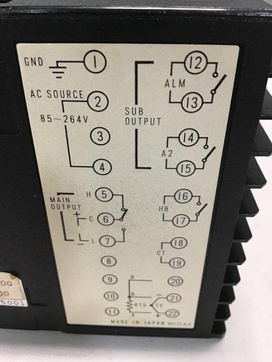 Used BARBER COLMAN Temp Control MBEA-02200-000-8-00 USED