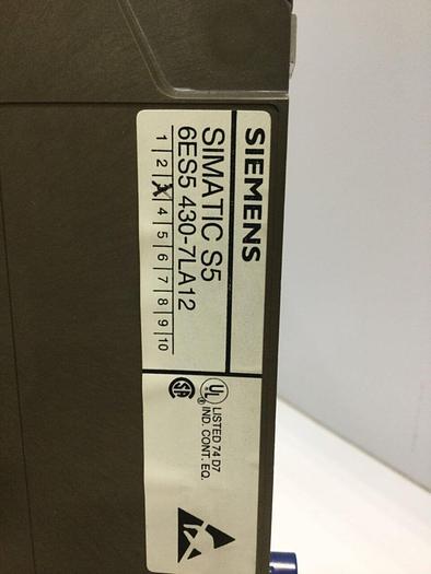Used SIEMENS Digital Input Module 6ES5 430-7LA12 #100942