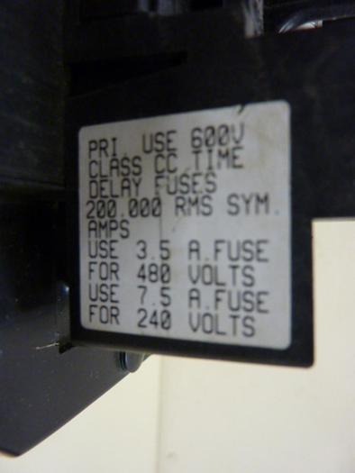 Used EGS 1.1 kVA Transformer E11003PB #53733