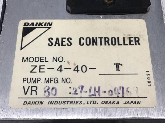 Used DAIKIN SAES Controller ZE-4-40-T Used