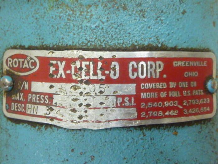 Used EX CELLO Motor 89905 #2249