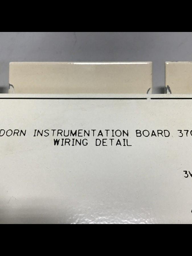Used VAN DORN Instrumentation Board 370087 USED