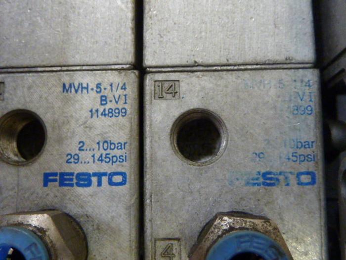 Used FESTO Control Block / Valve Terminal IFB8-02 #52852