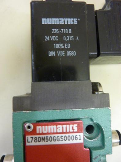Used NUMATICS Valve L78DM50GGS00061 #59993