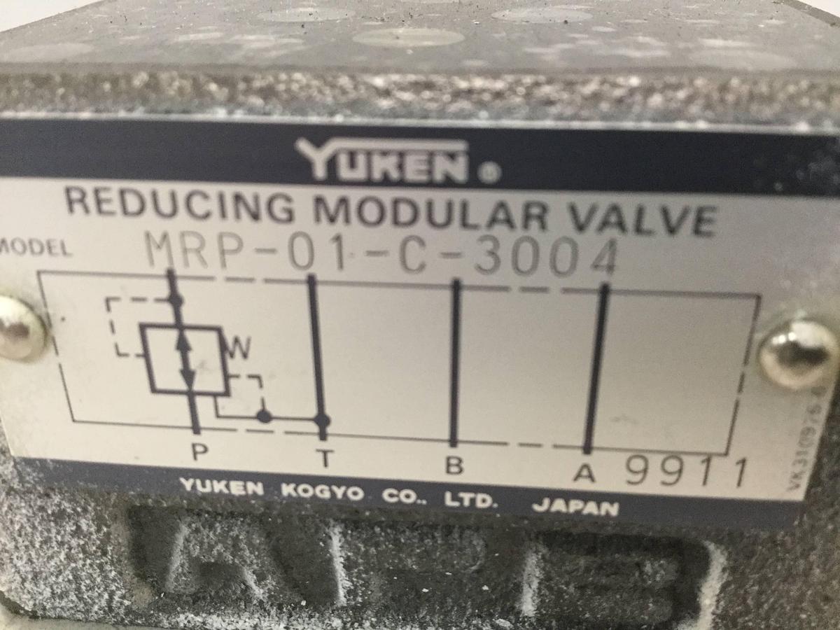 Used YUKEN Reducing Modular Valve MRP-01-C-3004 USED
