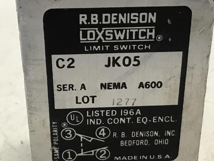 Used TELEMECANIQUE Lox-Switch C2JK05 #122096