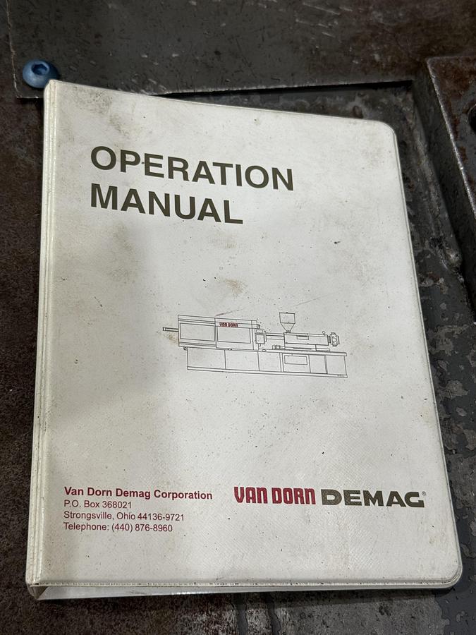 Used 2000 VAN DORN DEMAG 230 Ton Injection Molding Machine 230HT1220 USED #152289