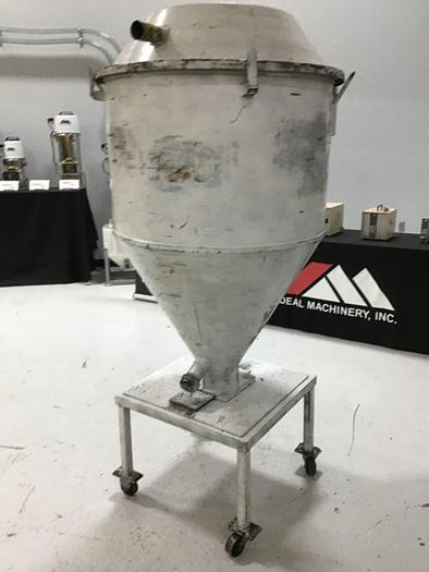 Used AEC WHITLOCK Drying Hopper w/ Shutoff M-400 #127680