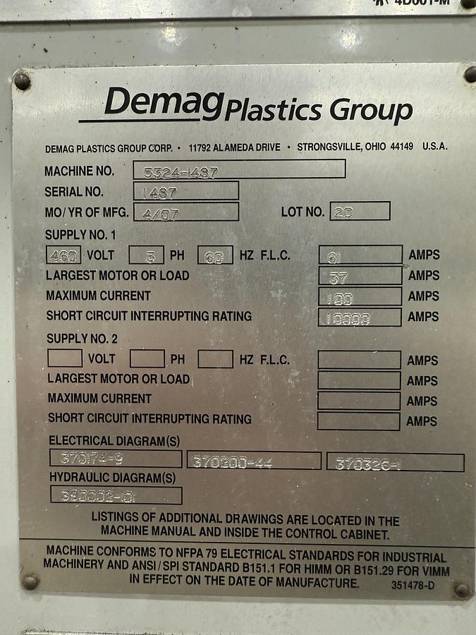 Used 2007 DEMAG 5324