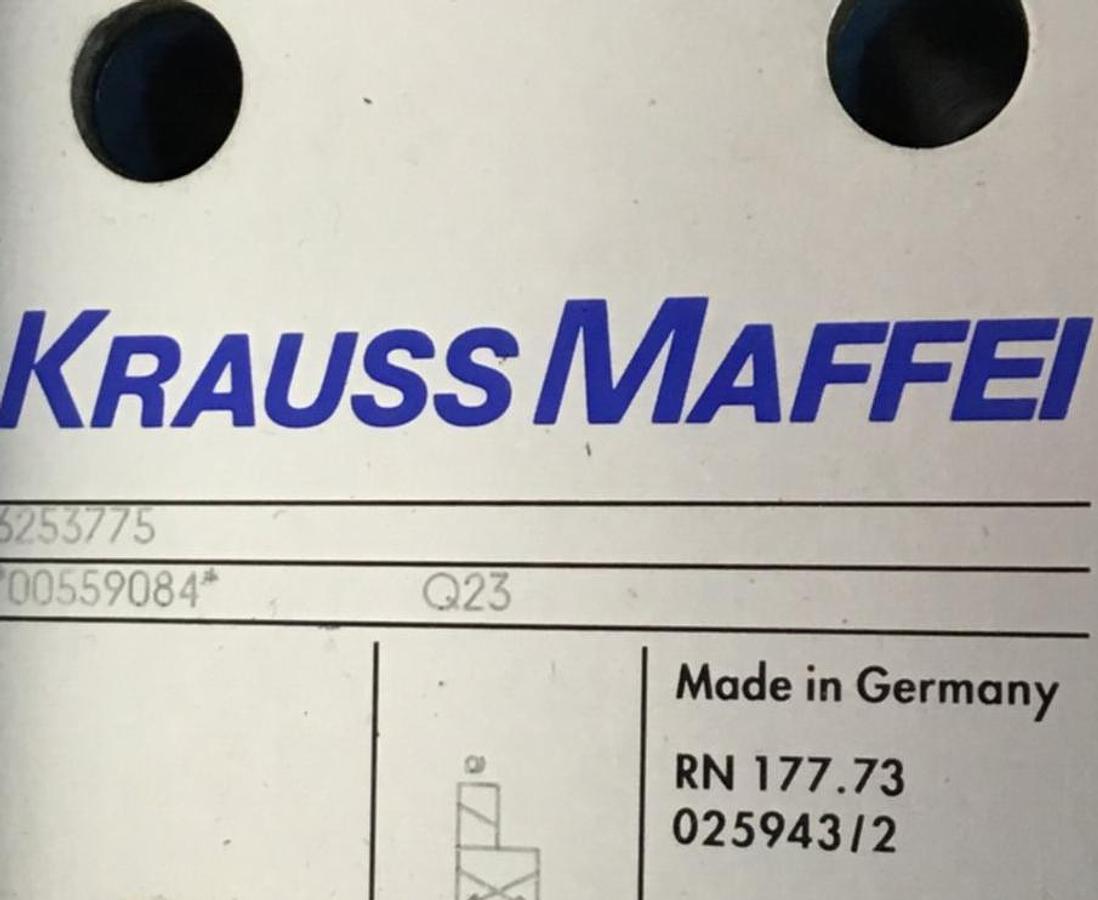 Used KRAUSS MAFFEI Valve 6253775 USED