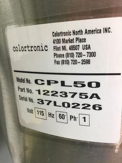 Used COLORTRONIC Vacuum Loader CPL50 #135714