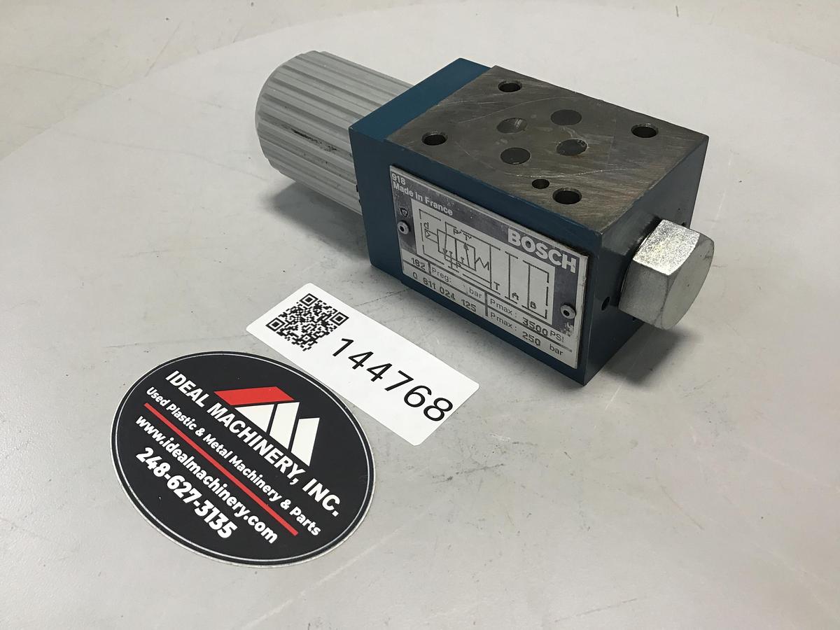 Used BOSCH 0 811 024 125 Valve Used #14476813